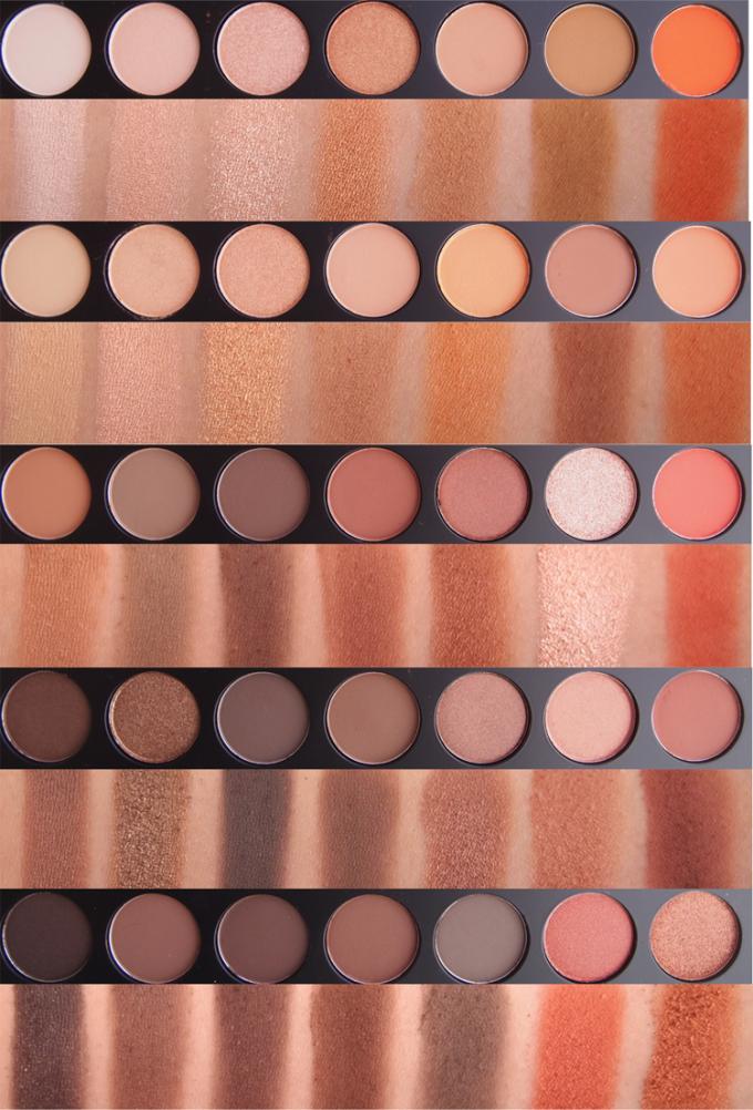 Private Labelling Makeup 35 Colors Eyeshadow Palette , Same Quality As Morphe Eyeshadow
