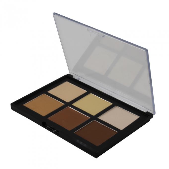 Face Makeup Highlight And Contour Products 180g Weight With 6 Colors
