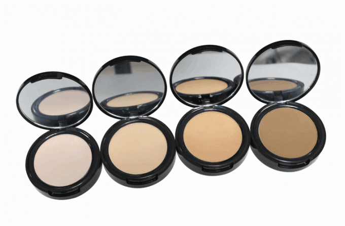 Long Lasting Cream Contour Kit Face Powder Makeup With Mirror Color Custom