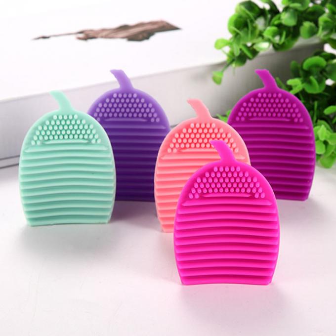 Professional Makeup Remover Brush Cleaner Washing Tools With Corn Shape