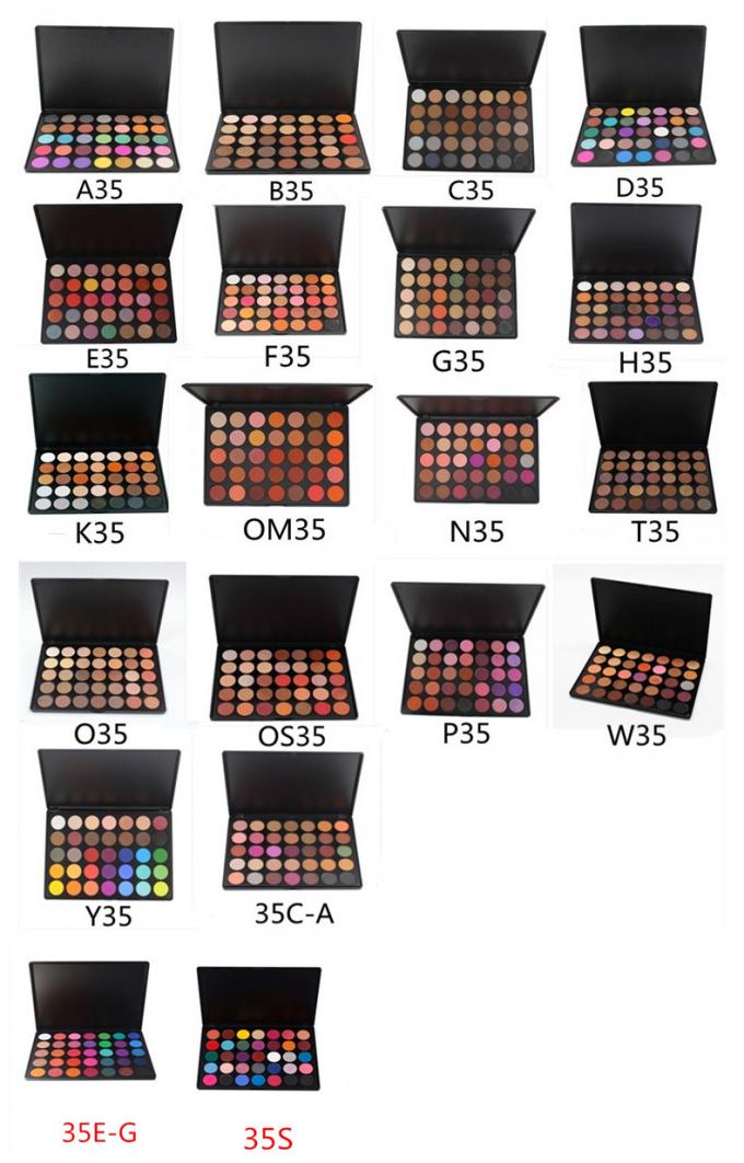 Matte Mineral Makeup Eyeshadow Palette Waterproof For T- Stage / Party