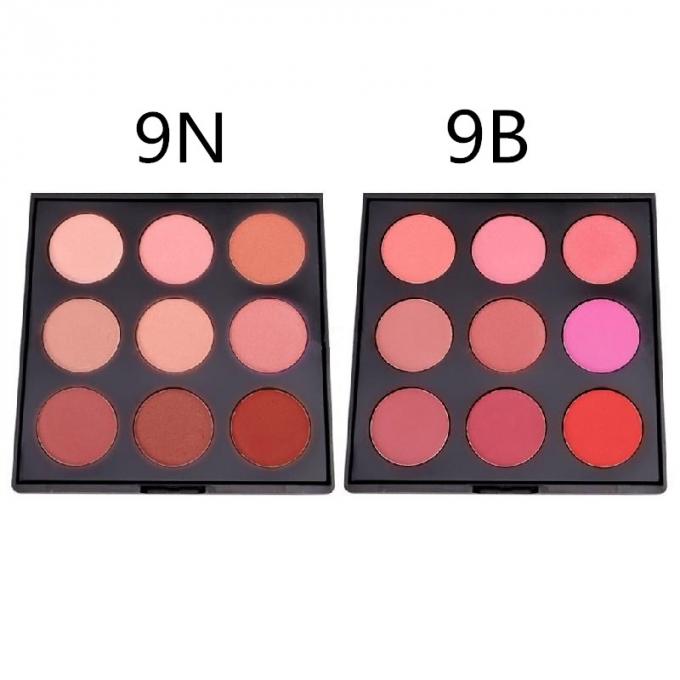Waterproof Cosmetics Mineral Makeup Blush Palette Shimmer And Matte For Daily Use