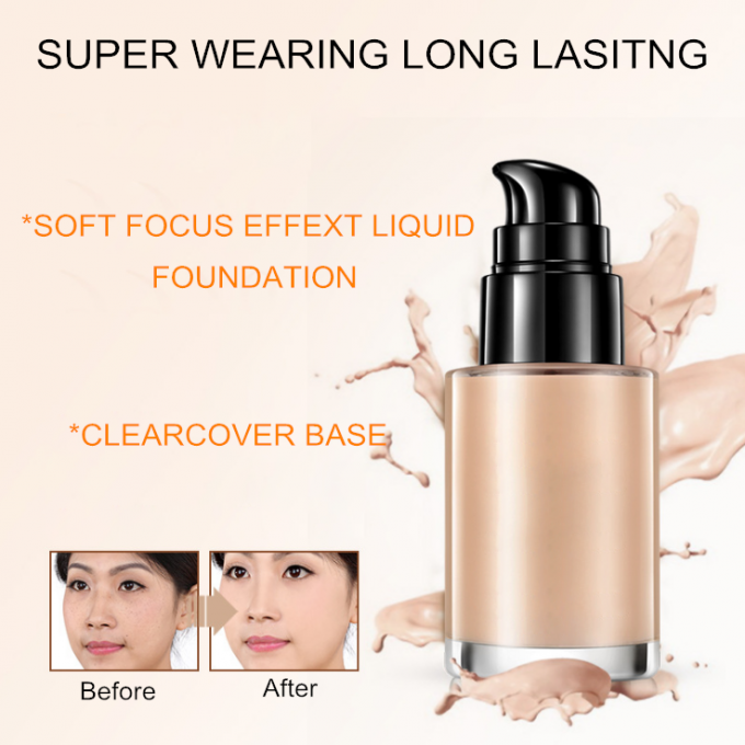 Makeup Contouring Makeup Products , Skin Bleaching Cream Liquid Foundation