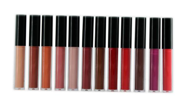 High End Lip Makeup Products 12 Colors Liquid Lip Gloss 2 Years Shelf Life