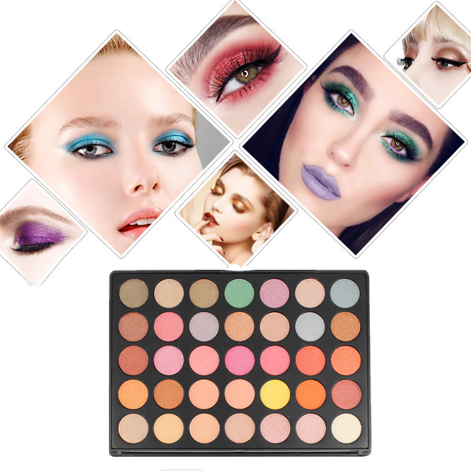Custom Logo Eye Makeup Eyeshadow Pressed Powder Healthy Ingredients For All Skin
