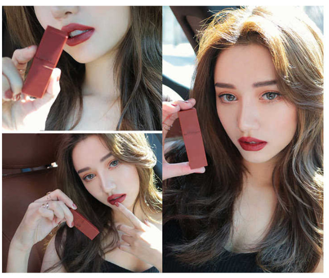 Romantic Beauty Long Lasting Lip Gloss Cream Form Cosmetic Miss Rose Mini Set
