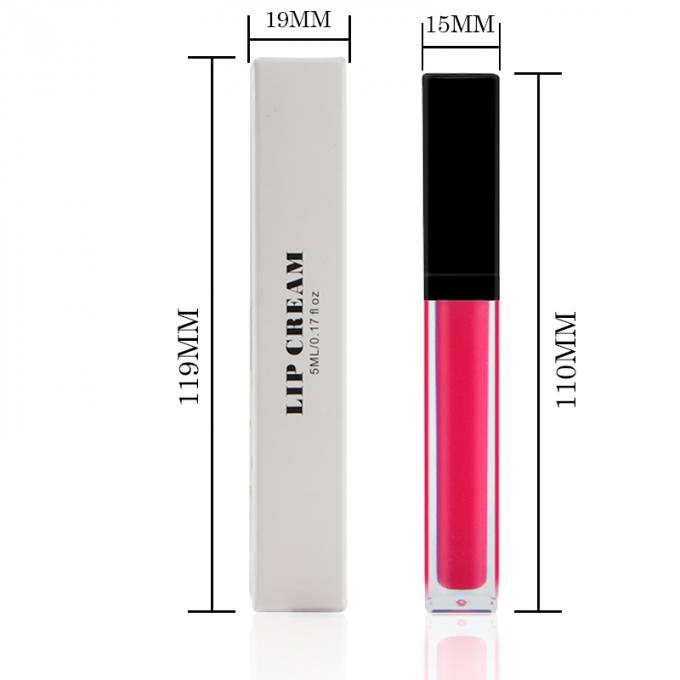 17 Colors Makeup Lip Gloss , Highly Pigmented Lipstick Mineral Ingredient