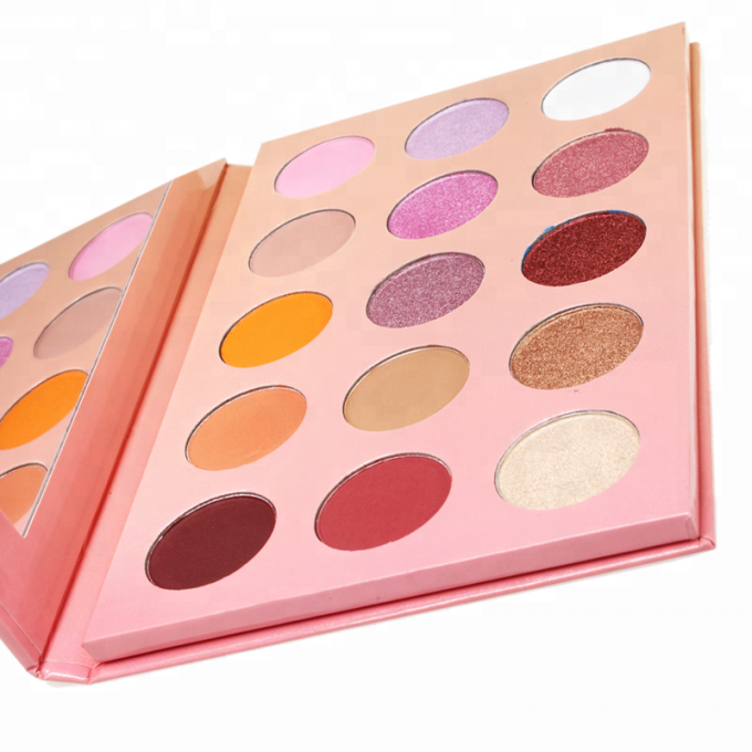 Cosmetics Makeup Eye Makeup Eyeshadow Colorful Finish Custom Your Own 15 Colors