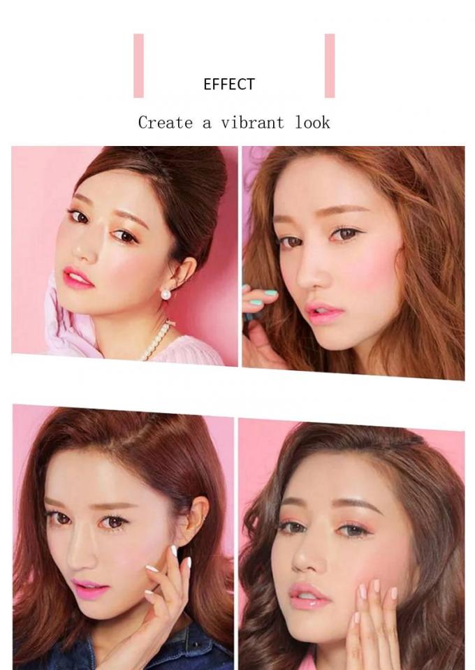 Pink Blush Palette Cosmetics Face Makeup Blush 9 Colors 3 Years Guarantee