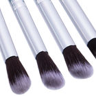 Private Label Full Makeup Brush Set Flat Type With Wood Handle , 15.5*12*1.2cm