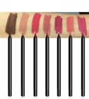 Professional 7 Colors Neutral Lip Liner Pencil Private Label With Plastic Handle