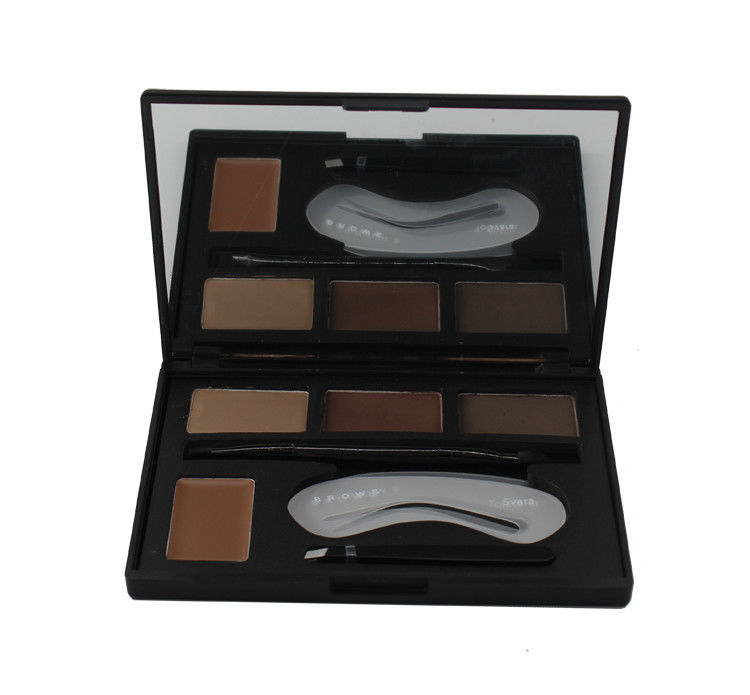 Three Color Eyebrows Makeup Products Eyebrow Makeup Palette For Girls