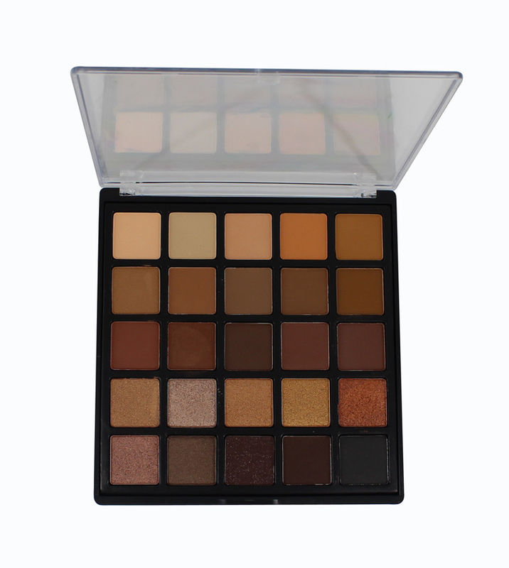 Accept Private Label High Pigment 25 Colors Matte And Shimmer Professional Makeup Eyeshadow Palette