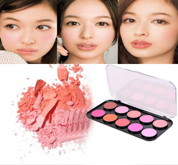 High Pigment Beauty Matte Coral Blush Makeup For Face Shape , Three Years Life