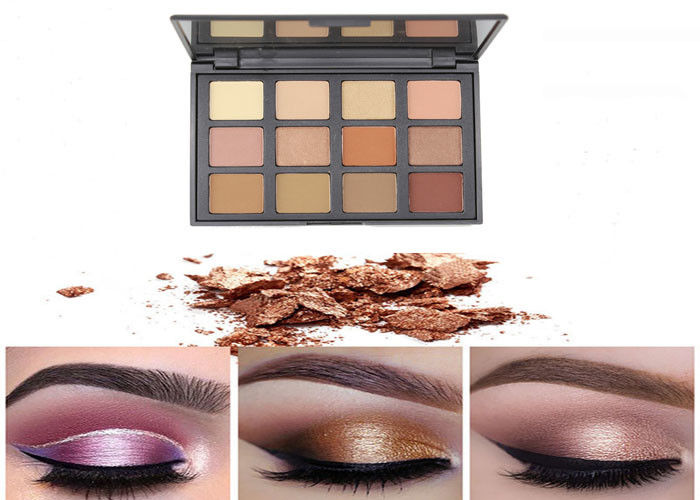 Custom Eye Makeup Products Natural High Pigment Eyeshadow Palette For Beginners