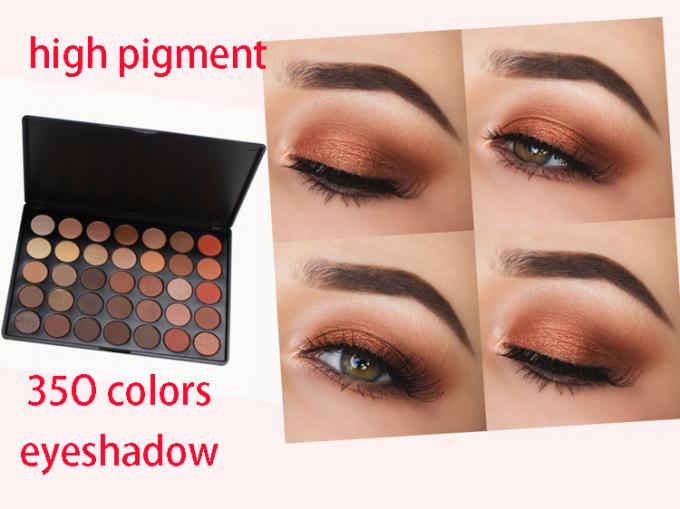 Private Labelling Makeup 35 Colors Eyeshadow Palette , Same Quality As Morphe Eyeshadow