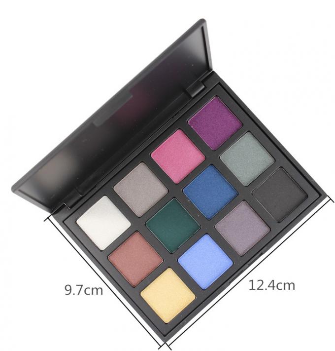 12 Color Eye Makeup Eyeshadow Private Label OEM Glitter Eyeshadow Palette