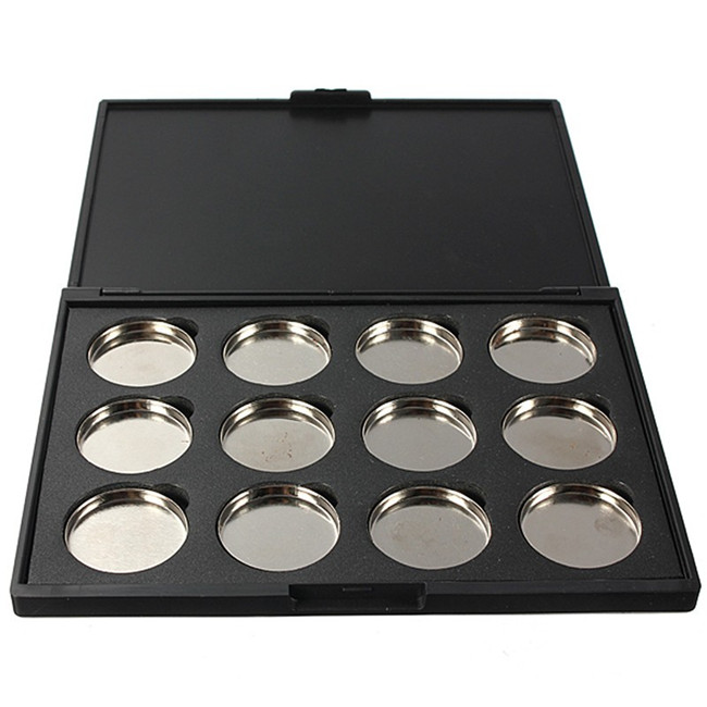 Magnetic Custom Empty Makeup Palette 12 Pan Portable For Eyeshadow