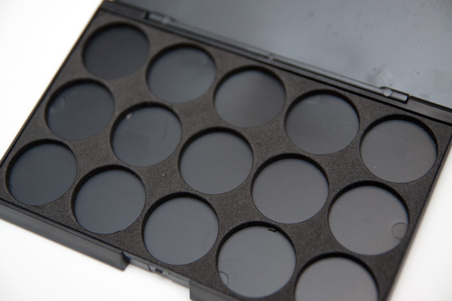 Empty Lipstick Palette Case , Empty Eyeshadow Box With Brushes / Mirror