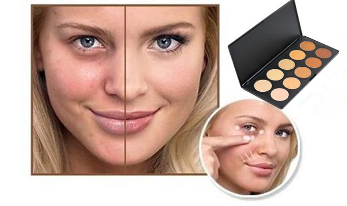 Nude Mineral Powder Concealer Creamy Under Eye Concealer For Dark Circles