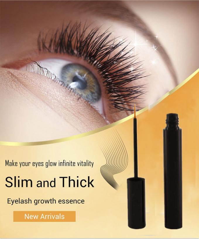Herbal Natural Eye Makeup Mascara / Eyelash Enhancing Serum For Girls