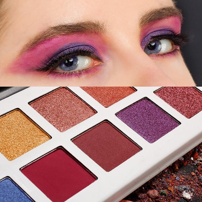 16 Color Pressed Matte Shimmer Eye Makeup Eyeshadow Palette For Daliy Life