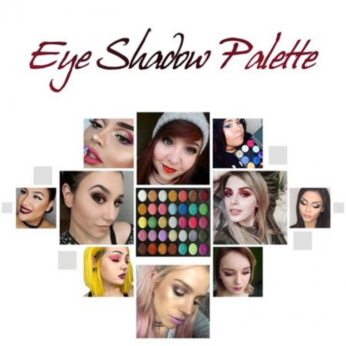 Shimmer 35 Color Glitter Pigment Eyeshadow Palette Makeup Suitable For All Skins