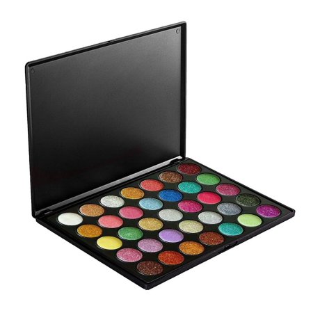 Shimmer 35 Color Glitter Pigment Eyeshadow Palette Makeup Suitable For All Skins
