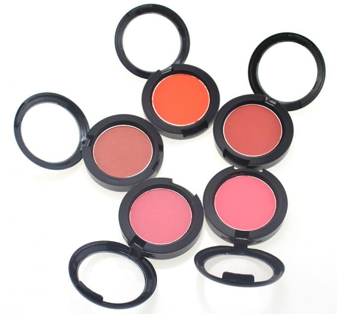 Private Label Single Face Makeup Blush Palette Compact Fashion Fair Cosmetics