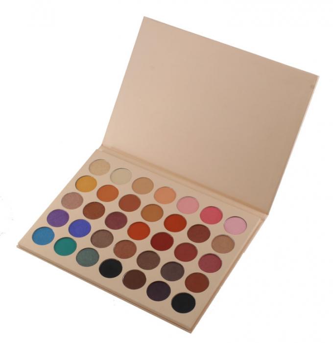 35 Color Eye Makeup Eyeshadow , Long Lasting Eyeshadow Palette 24*17*1.5CM Size