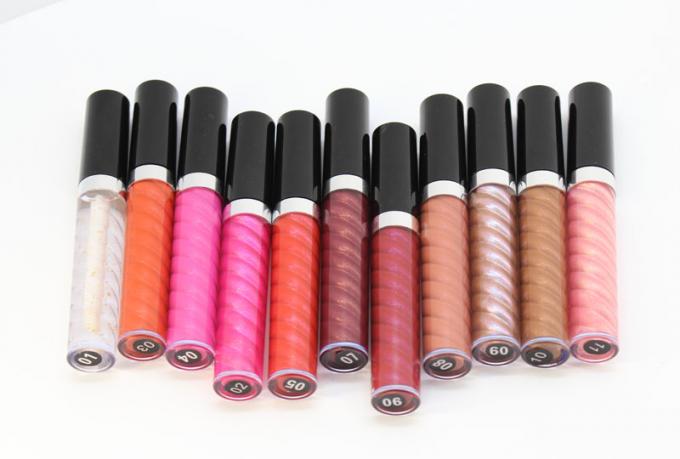 Waterproof Glitter Liquid Highly Pigmented Lipstick 11 Color For Daily Makeup
