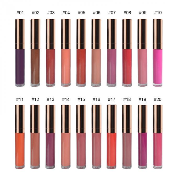 Tint Highly Pigmented Lipstick Matte 20 Colors Synthetic Hair Not Sticky