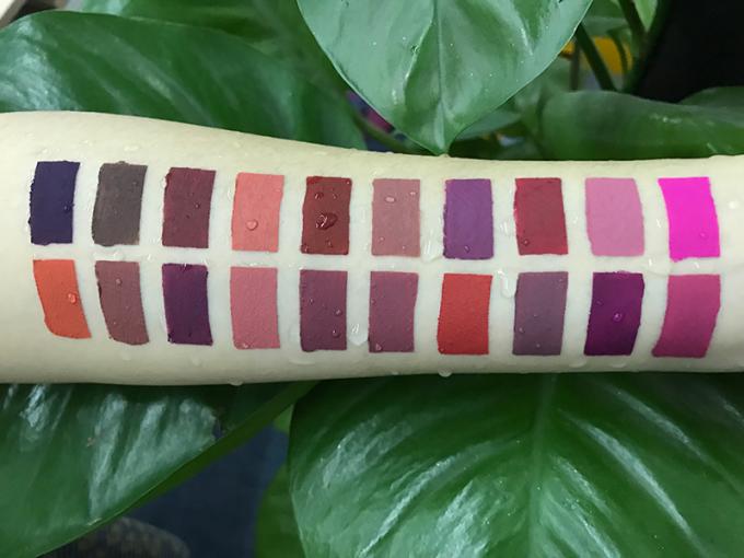 Tint Highly Pigmented Lipstick Matte 20 Colors Synthetic Hair Not Sticky