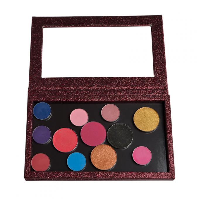 Magnetic Palette Eye Makeup Eyeshadow Custom Logo Empty Cardboard Long Lasting