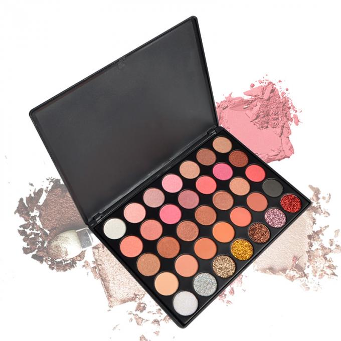 Custom Glitter Eye Makeup Eyeshadow Palette Various Color Suit For All Occasions