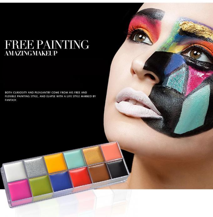 Water Based Beauty Makeup Accessories Non Toxic Body Art Party Makeup Face Paint
