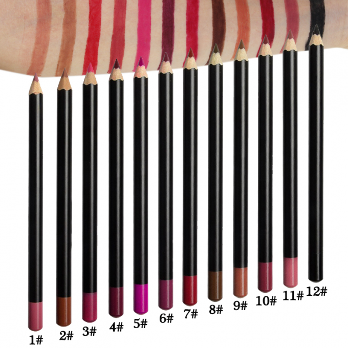 Muti - Colored Lip Makeup Products Lipliner Waterproof Suit For Party Makeup