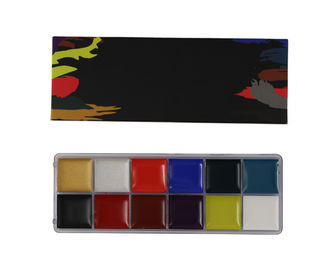 Pigmented Cosmetic Face And Body Paint Oil Based Makeup With 12 Colors