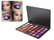 Romantic Pink And Purple Eyeshadow Palette Waterproof 35P Color Customized