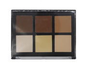 Face Makeup Highlight And Contour Products 180g Weight With 6 Colors
