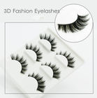 Fashion Eye Makeup Eyelashes Hand Made 3D For Party OEM ODM Service