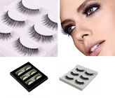 Individual Eye Makeup Eyelashes Black Color Grade A Materials For Girls