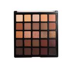 Highly Pigment Brown Eye Shadow 25 Colors Mixed Matte and Shimmer Eyeshadow 25b