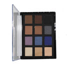 Cool Toned Eyeshadow Palette Mineral Powder Eyeshadow Portable For Travel