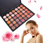 Waterproof Eye Makeup Eyeshadow , Women Mineral Pink Eyeshadow Palette