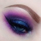 4 Colors Silky Shimmer Purple Eyeshadow Palette For All Skin 9.3X8.8X1.3CM
