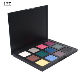 Portable Women Eye Makeup Cosmetics Glitter Pigment Eyeshadow 12 Colors