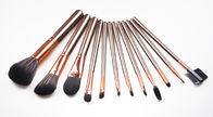 Private Label Synthetic Basic Makeup Brush Set / Soft Makeup Brushes For Travel