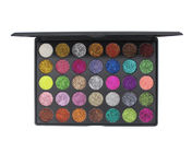35 Color Pressed Glitter Make Up Palette , Pigmented Eyeshadow No Logo Private Label