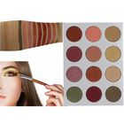 Cardboard Eye Makeup Eyeshadow Palette , High Pigment Popular Eyeshadow Palette